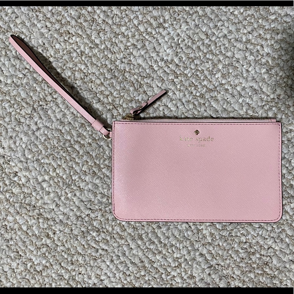 Kate Spade pink wristlet